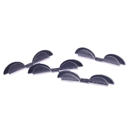 4 stk. / sæt bil dørkantbeskyttere trim kofanger bund anti-scratch beskytter (gennemsigtig)