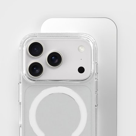 Circular Clear Plant-Based Phone Case & Screen Protection Bundle, iPhone 17 Pro