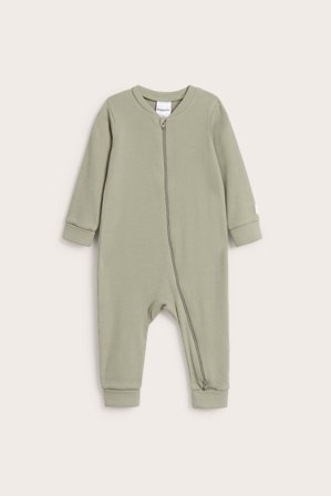 Kappahl | Ribbad jumpsuit | Mörkgrön