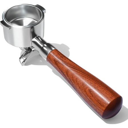 51mm Pip Portafilter, Dubbel Pip Espresso Portafilter Gäller SMEG/Smeg ECF01/Tsannkuen TSK-1837B/1819A