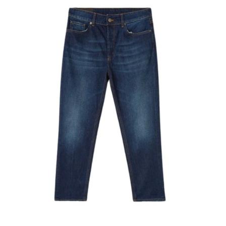 Dondup, Cropped Jeans Blauw, Dames, Maat:W31