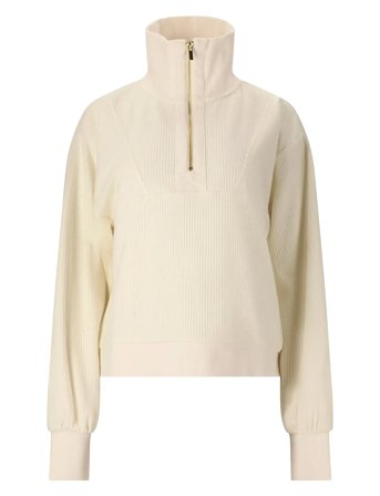 Hecey W Half Zip Cream Athlecia