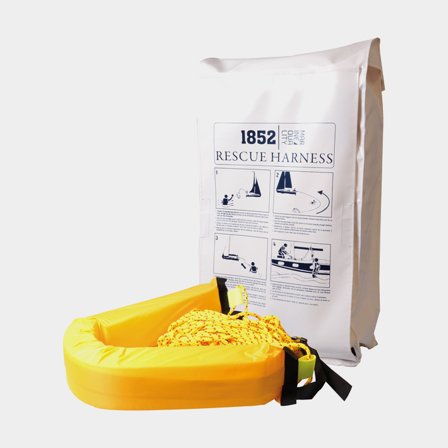 Räddningslina / kastlina 1852-Marine Rescue Harness, 40 meter, vit
