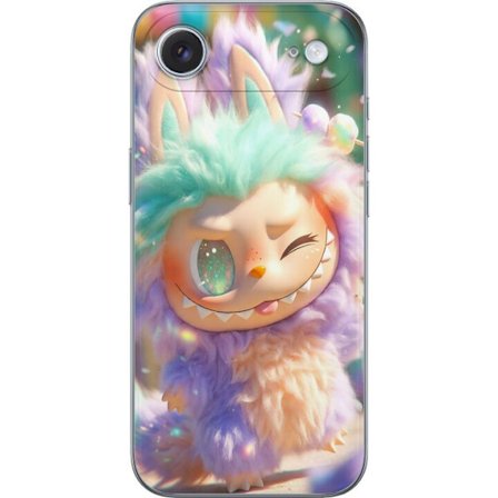 Kompatibelt Mobilskal till Apple Apple iPhone 17 Air Söt fantasikaraktär med fluffig päls, pastellfärger och kawaii-stil, lekfull illustration fö