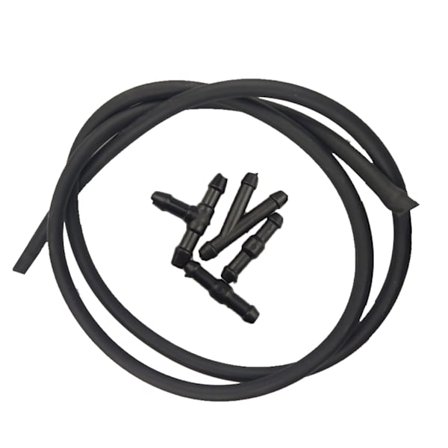 5 st/ set Vindruta Bil Vattentorkarmunstycke Spolarspray Jet Slang Rörkopplingar Universal Bilbytestillbehör