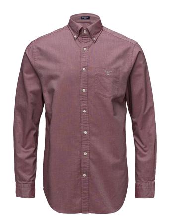 Reg Oxford Shirt Bd Paita Rento Casual Punainen GANT