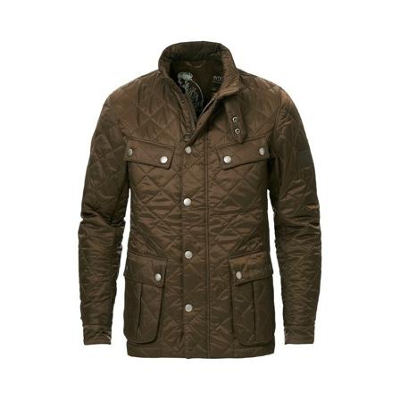 Barbour, Down Jackets Groen, Heren, Maat:L