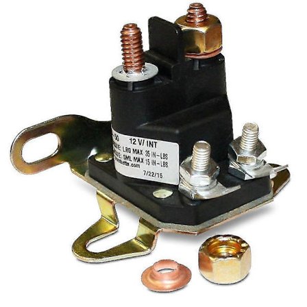 Trombetta 892-1251-210-50 DC-kontaktor i plast, 12 Volt Intermitterende