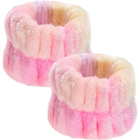 2 kpl kasvojenpesuranneketta, kylpyläranneke kasvojenpesurannekkeet joustavat rannekkeet kasvojenpesuun imukykyiset rannekkeet