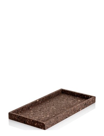 Novoform Cork Tray Rektangulær Korkbakke - Brown - 20X40X3CM