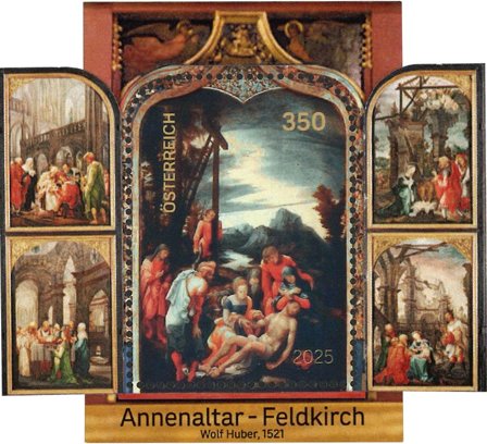 Østrig - St. Ann's alter - Postfrisk miniark