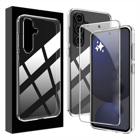 Samsung Galaxy A17 5G Case + Screen protector - Transparent