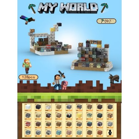 My Magnetic World Magnetiska Byggklossar Set-T097-Verktygsaffär