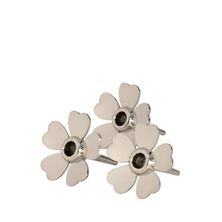 Design House Stockholm Me To You - Ljushållare 3-pack Ljus & ljusstakar Silver 3x3cm