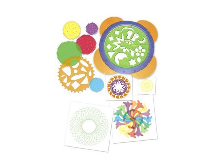 Spiralmallsats plast 8/st - Lyreco - Skola och förskola - Bild och form - Ritmallar och schabloner