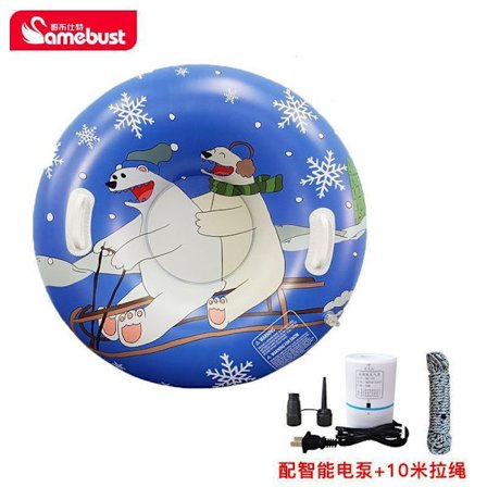 91 cm kylmänkestävä puhallettava lumirenkaan sisäkumi aikuisille ja lapsille, kahden hengen lumilauta kahden hengen lumi- ja leikkijäälle