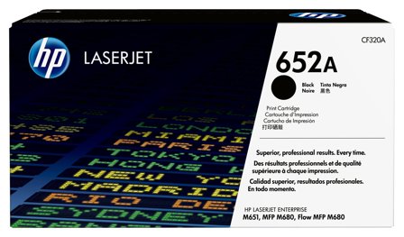 HP 652A svart original LaserJet tonerkassett, 886112501112