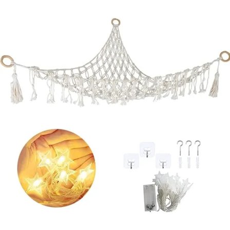 Opbevaring af udstoppede dyr, Hængekøje til udstoppede dyr Hængende net med