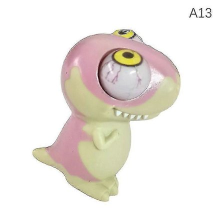 Squishy Stress Relief Leksak, Rolig Klämleksak med Utpoppande Ögon, Anti-Stress Fidget Leksak för Vuxna och Barn