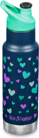 Klean Kanteen Kids' Insulated Classic Narrow 355 ml (Sport Cap) Children flasks Blue 355 ml
