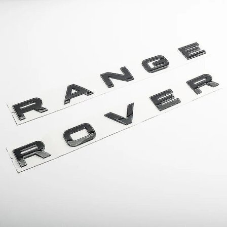 3D-logotyp Range Rover-bokstäver Emblem-klistermärke för Range Rover Sport Evoque L322 L320 L406 P38 Tillbehör
