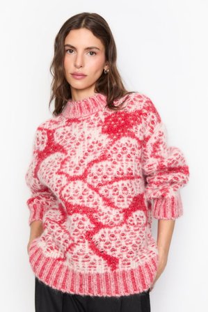 CAMILLA PIHL - Bonnie Knit - Red SizeM/L
