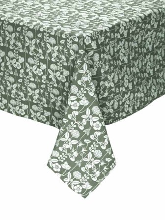 Svanefors De Mina Duk Bordstextil Grön 140x280 cm