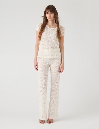 Ida Sjöstedt 367 01 Gina Trousers - Cream - 40