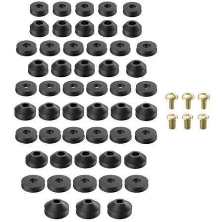 48/58 st Gummitätningar för Slang Kran Tätningsringar Slang Gummi Duschslang Brickor Krananslutningsbrickor för Anslutning