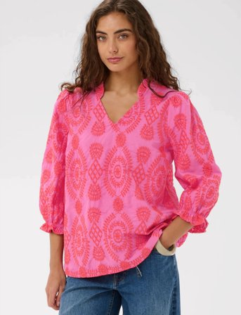Culture Cutia Blouse - Pink - XS