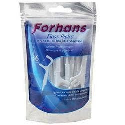 Forhans Archetti Interdentali Floss Picks 36 Pezzi