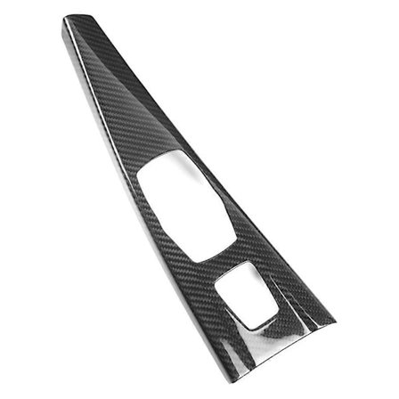 Carbon Fiber Bil Multimedie Gear Panel Cover til BMW M4 F83 2014-2019 Interiør Klistermærke Tilbehør