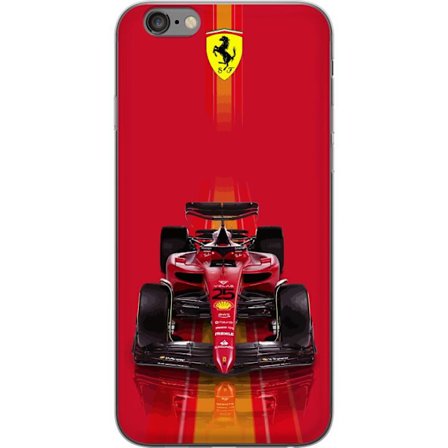 Yhteensopiva Puhelinkuori Apple Apple iPhone 6s Plus Ferrari Formula 1 -auto ikonisessa punaisessa muotoilussa urheilullisella tarkkuudella