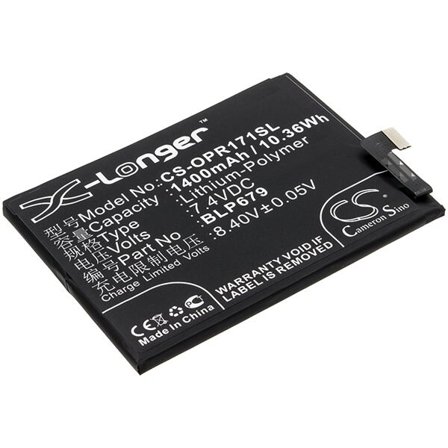 Batteri til SmartPhone, Mobil til OPPO R17 Pro, CPH1877, 1877 og andre.