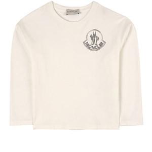 Kids - Moncler Branded T-Shirt White 4 Years - Tops - 4 years - White - Mädchen