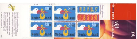 Holland 1999 - Frimærkehæfte NVPH PB 57 - Postfrisk