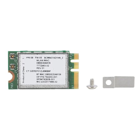 BCM943142YH Trådløst Nettverkskort 150Mbps NGFF M.2 Grensesnitt for HP 240 G4/245 G4/246 G4