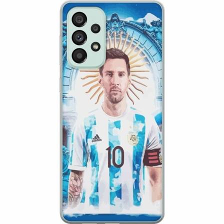 Samsung Galaxy A73 5g Genomskinligt Skal Messi