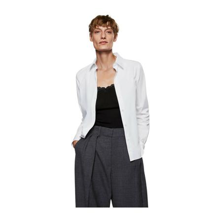 Mango Shirt -- Hvid, Dame Skjorter