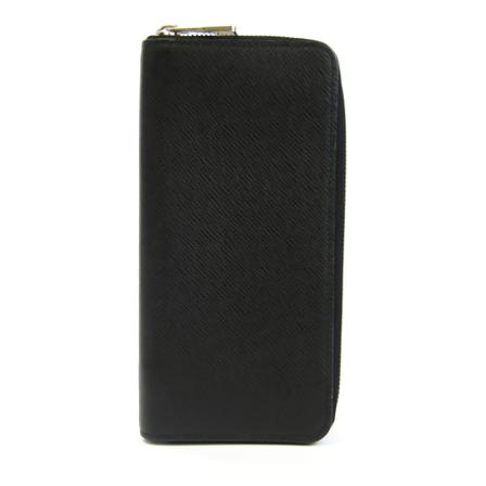 Louis Vuitton Vintage, Pre -owned Zippy Wallet Vertical Zwart, Dames, Maat:ONE Size