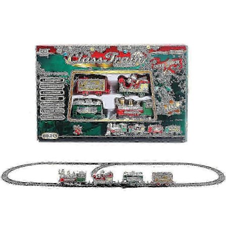 m 2025 Jul Elektrisk Tågbane Byggklossar Spårset Tågtransport Leksak Tåg Jul Nyårspresentx[D]