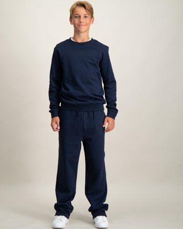 LMTD NLNNIZU BRU STRAIGHT SWEAT PANT Blå Bukser Gutt - Kids Brand Store