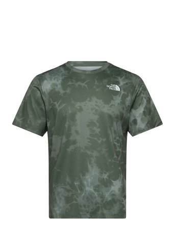 The North Face M 24/7 Short Sleeves Regular Tee-Print - Green - M
