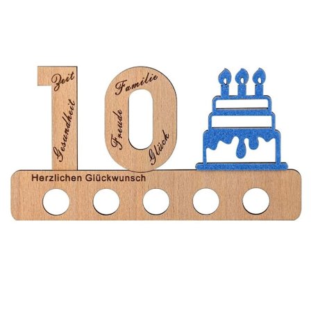 20-års fødselsdagsgaver Pengegave 10. 10