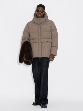 Holzweiler Dovre Down Jacket - Taupe - Men's - XL