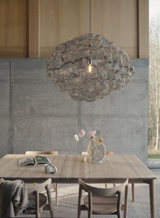 Heat XL taklampe Ø95 - stål