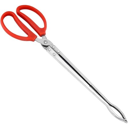 Reptil Fodertang - 38cm Ekstra Lang Reptil Fodertang - Slange Fodertang | til Terrarium Pythoner Kornsnog Axolotl Skægagame Tilbehør