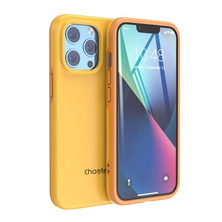 Choetech MFM Anti-drop Case Cover for iPhone 13 Pro Max oranssi (PC0114-MFM-YE)