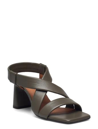 Sandals A2066 Sandal Med Hæl Grønn Billi Bi