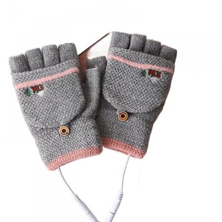 Elektriske opvarmede handsker Usb opladning vinterhandsker elektriske varmehandsker bærbare vinteropvarmede handsker